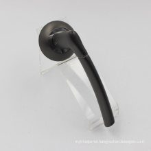 Poland market european matt black door lever handle